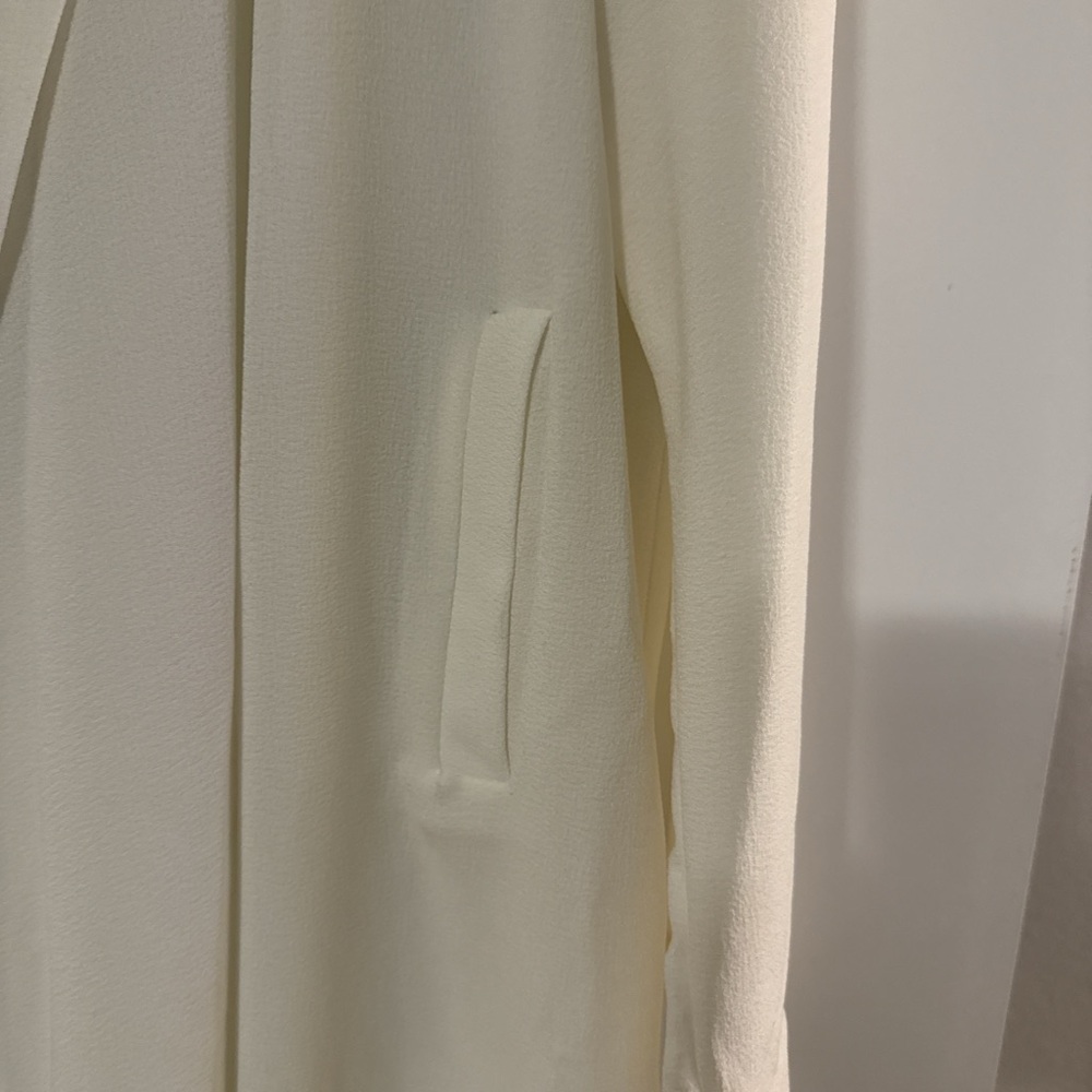 White Draped Jacket - image 4